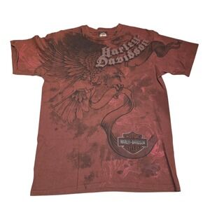 Harley Davidson London England Shirt Men's XL‎ Warr's Made in USA